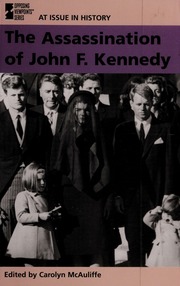 The Assassination Of John F Kennedy None None None Mcauliffe