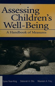 Assessing Childrens Wellbeing A Handbook Of Measures Naarking
