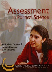 Assessment In Political Science Deardorff Michelle D Hamann
