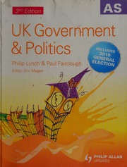 As Uk Government Politics Textbook Lynch Philip 1967
