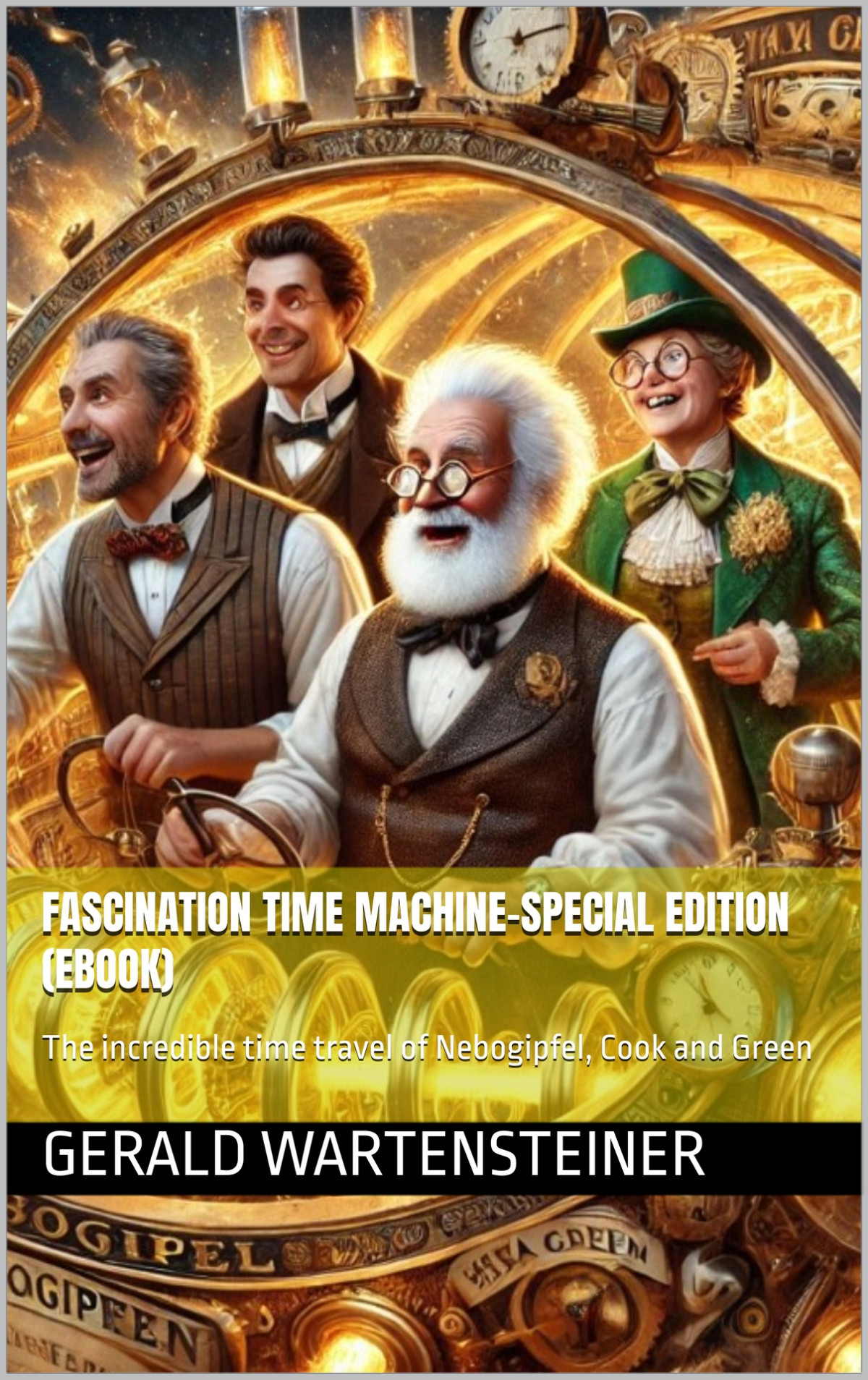 Fascination Time Machinespecial Edition Ebook The Incredible Time Travel Of Nebogipfel Cook And Green Wartensteiner