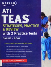Ati Teas Strategies Practice Review With 2 Practice Tests Unknown
