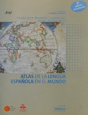 Atlas De La Lengua Espanola En El Mundo Moreno Fernandez