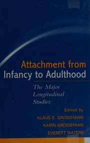 Attachment From Infancy To Adulthood The Major Longitudinal Studies Grossmann