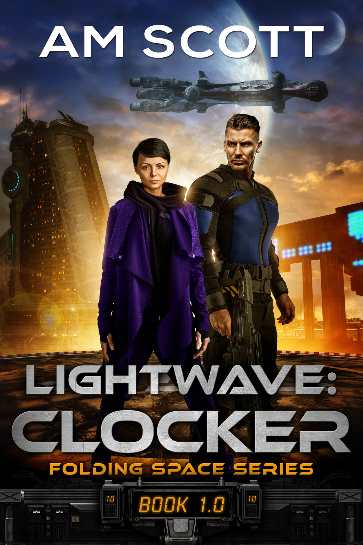 Lightwave Clocker Folding Space Book 1 Scott Am