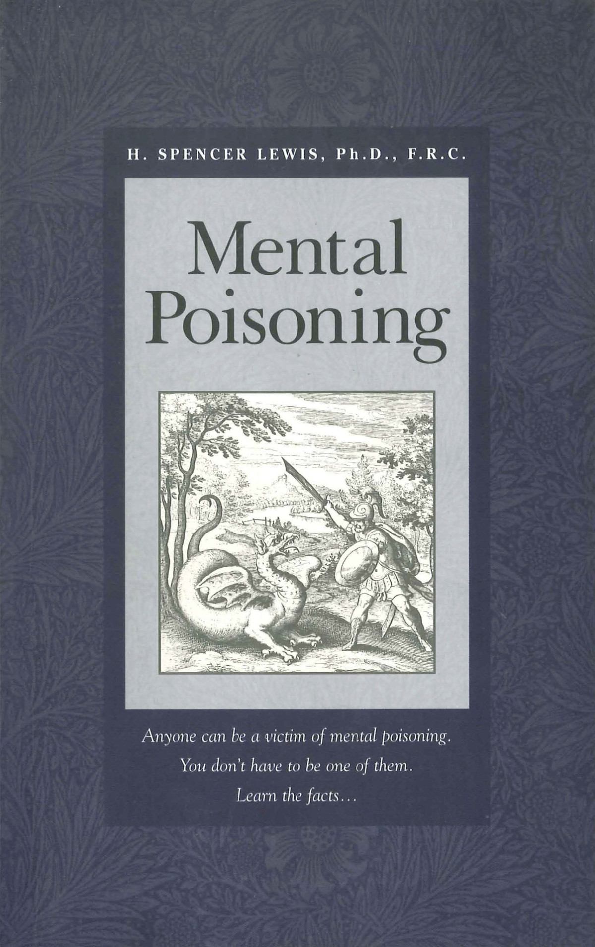 Mental Poisoning Rosicrucian Order Amorc Kindle Editions Lewis