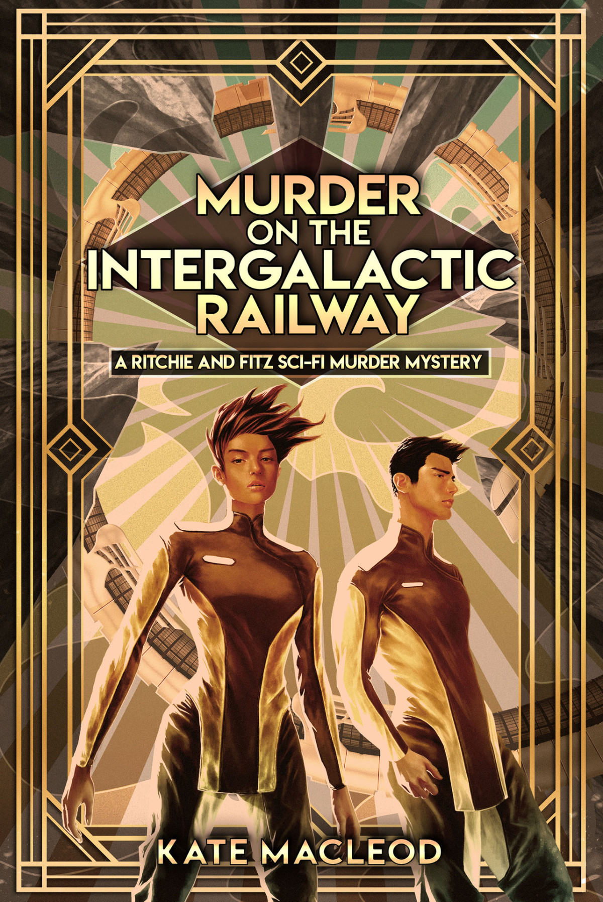 Murder On The Intergalactic Railway A Ritchie And Fitz Scifi Murder Mystery Macleod