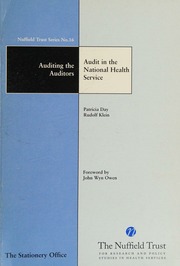Auditing The Auditors Audit In The National Health Service Day