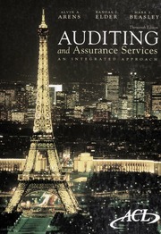 Auditing And Assurance Services 13th Ed Alvin A Arens