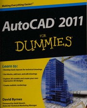 Autocad 2011 For Dummies Byrnes David 1947