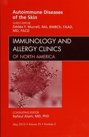 Autoimmune Diseases Of The Skin Murrell Dedee F