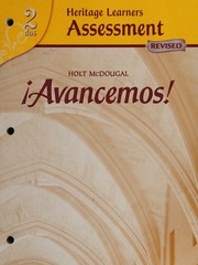 Avancemos 2dos Gahala Estella Marie 1929 Holt Mcdougal Mcdougal Littell