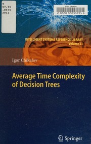 Average Time Complexity Of Decision Trees Chikalov Igor