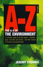 Az Of The Environment Covering The Scientific Economic And Legal Issues Facing All Types Of Organisation Stranks