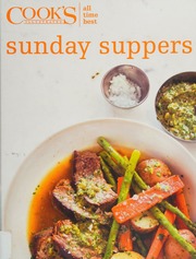Alltime Best Sunday Suppers Americas Test Kitchen Firm Author