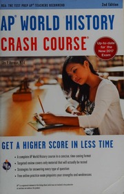 Ap World History Crash Course Harmon Jay P Author Research And Education Association