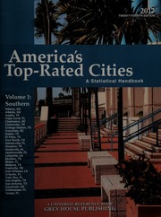 Americas Toprated Cities A Statistical Handbook 2017 Twentyfourth Edition Garoogian