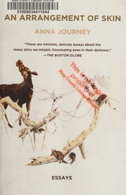 An Arrangement Of Skin Essays Journey Anna 1980 Author