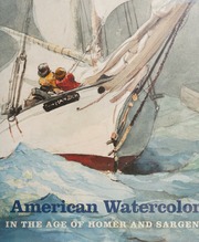 American Watercolor In The Age Of Homer And Sargent Foster Kathleen A