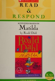 Activities Based On Matilda By Roald Dahl Warren Celia