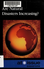 Are Natural Disasters Increasing Kiesbye Stefan