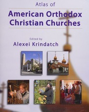 Atlas Of American Orthodox Christian Churches Krindatch Alexei D