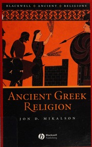 Ancient Greek Religion Mikalson Jon D 1943