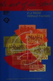 The Art Of The State Governance In A World Without Frontiers Courchene