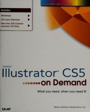 Adobe Illustrator Cs5 On Demand Johnson Steve 1961