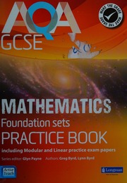 Aqa Gcse Mathematics For Foundation Sets Practice Book Payne
