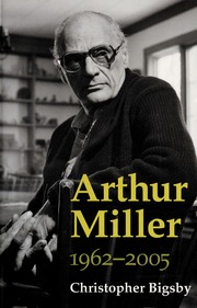 Arthur Miller 19622005 First Paperback Edition Bigsby C W E