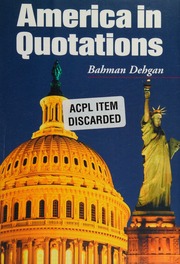 America In Quotations Dehgan Bahman