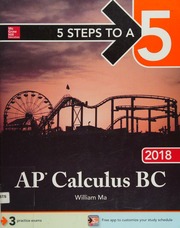 Ap Calculus Bc 2018 Crossplatform Edition Ma William Author