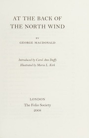 At The Back Of The North Wind George Macdonald
