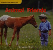 Animal Friends Thorn Jenna Author
