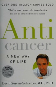 Anticancer A New Way Of Life Servanschreiber David