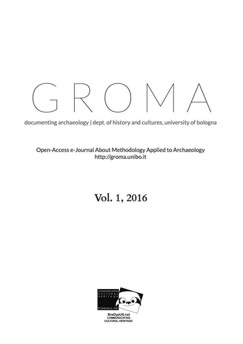 Groma Openaccess Ejournal About Methodology Applied To Archaeology Volume 1 2016 Maurizio Cattani