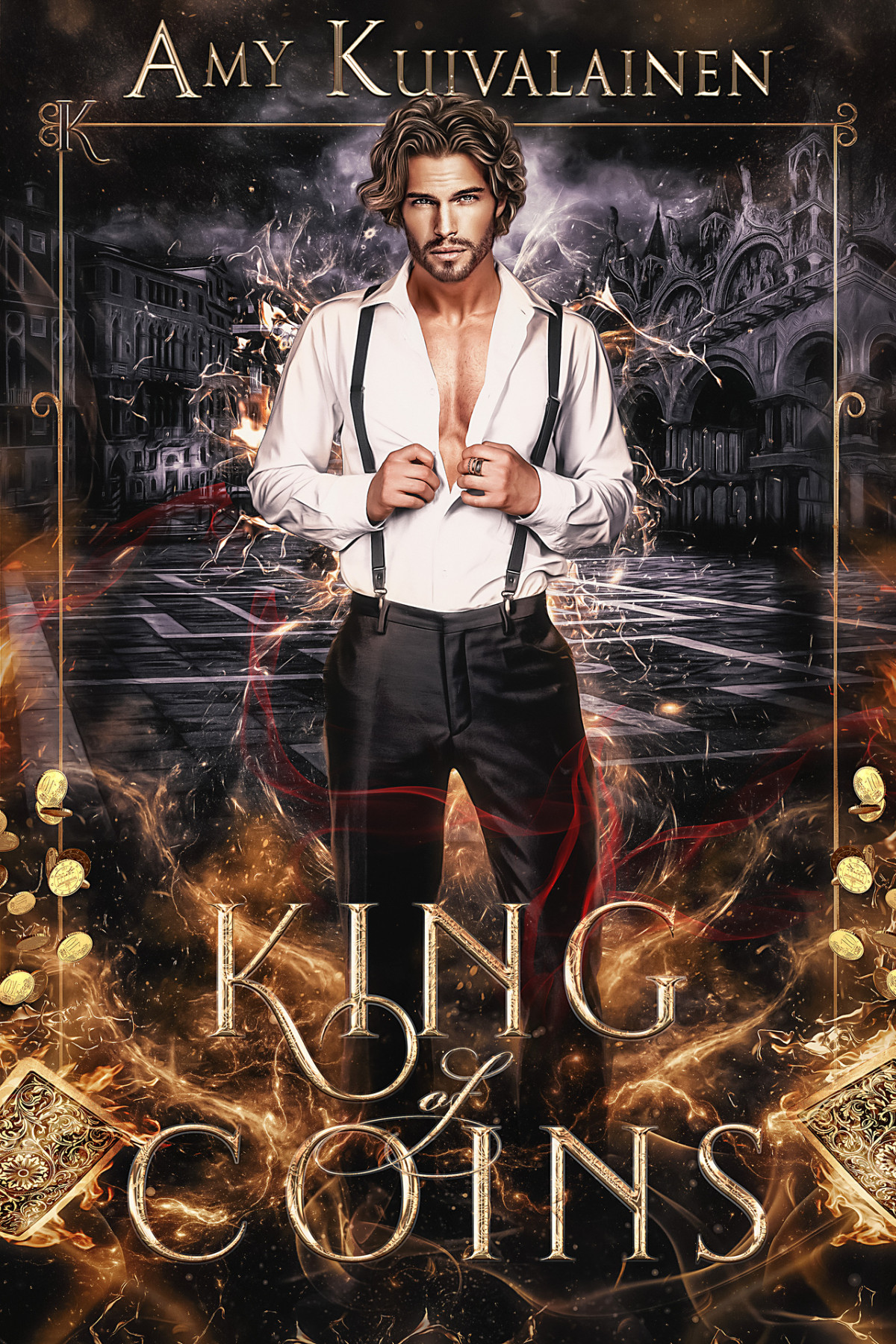 King Of Coins The Tarot Kings 4 Amy Kuivalainen