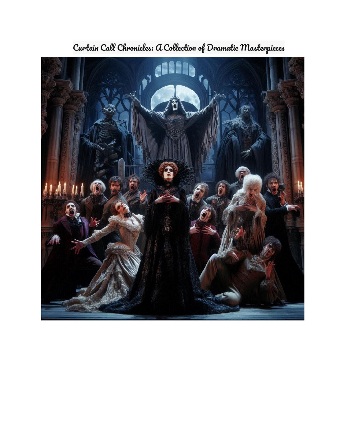 Curtain Call Chronicles A Collection Of Dramatic Masterpieces Stage Plays By Rowdy Living Press Llc