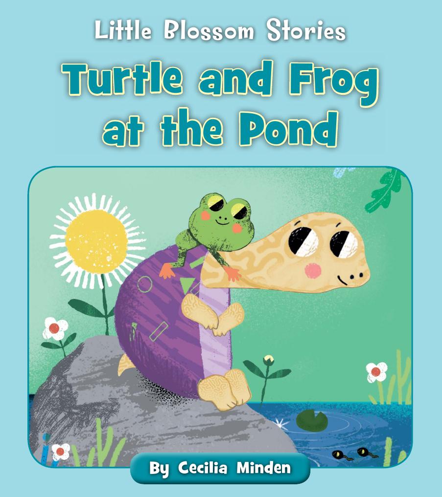 Turtle And Frog At The Pond Cecilia Minden