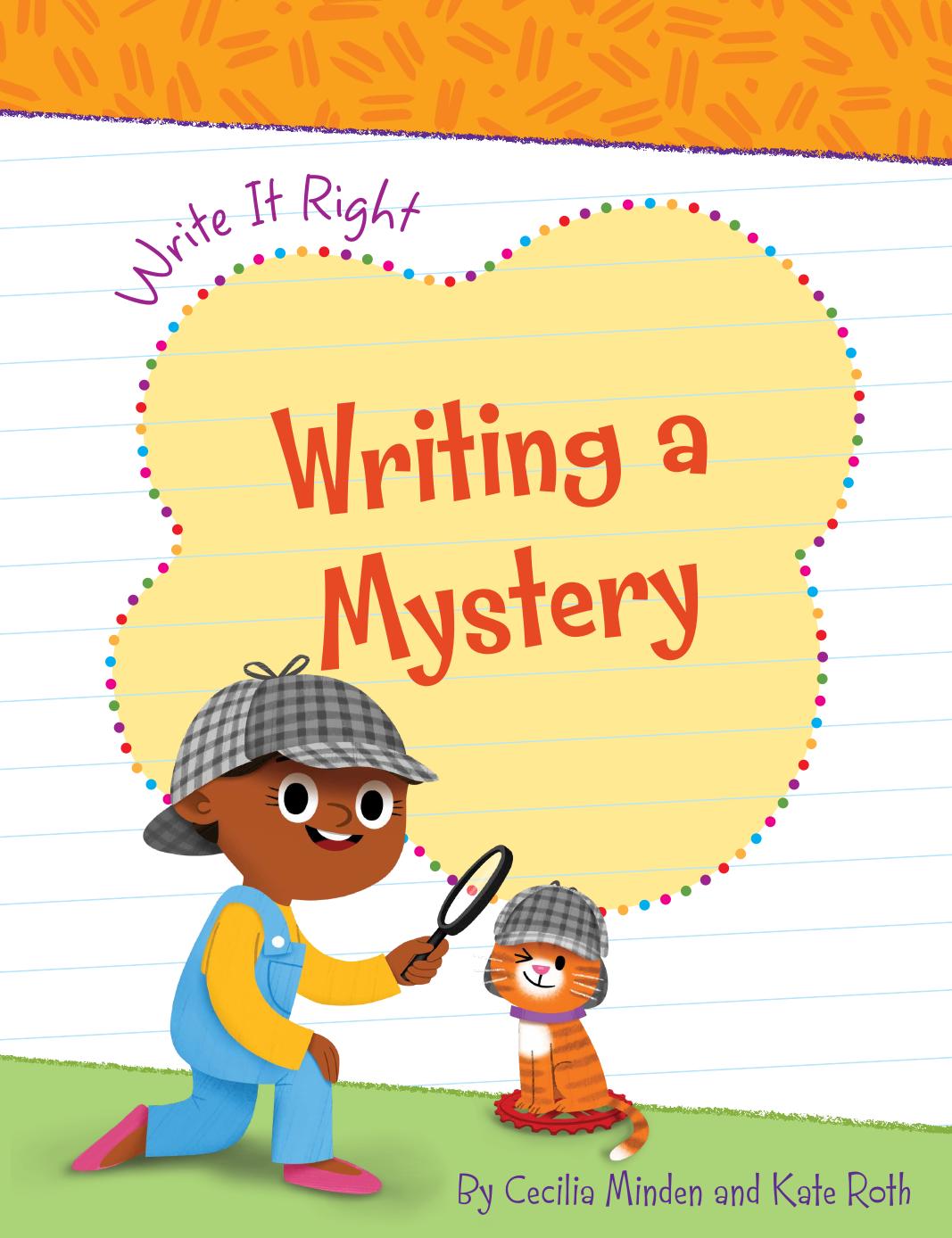 Writing A Mystery Cecilia Minden