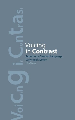 Voicing In Contrast Acquiring A Second Language Laryngeal System Audio Cd Ellen Simon