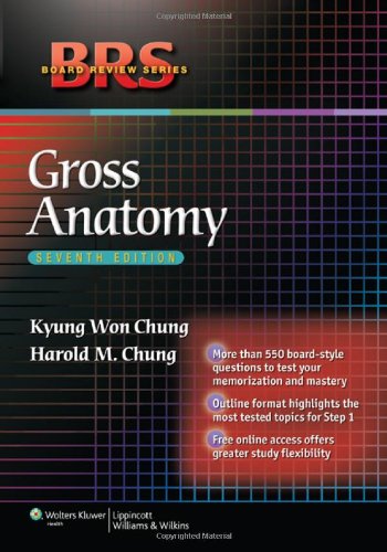 Gross Anatomy 7th Edition Board Review Series 7th Edition Kyung Won Chung