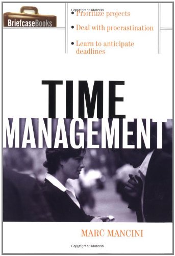 Time Management 1st Edition Marc Mancini