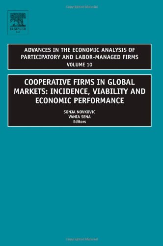 Cooperative Firms In Global Markets Incidence Viability And Economic Performance Advances In The Economic Analysis Of Participatory And Labormanaged Firms Volume 10 Sonja Novkovic