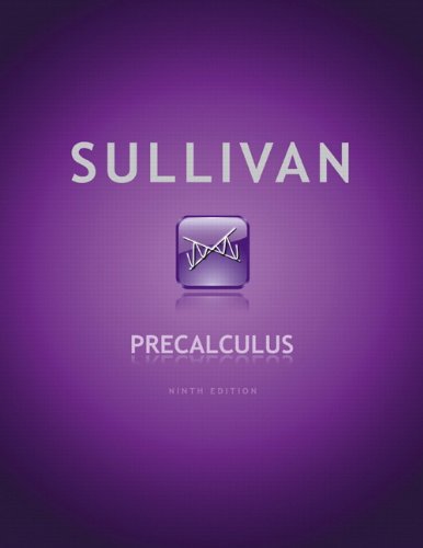 Precalculus 9th Edition 9th Edition Michael Sullivan