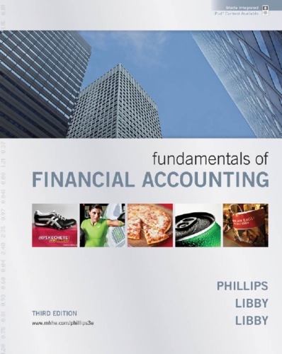 Fundamentals Of Financial Accounting Third Edition 3rd Edition Fred Phillips