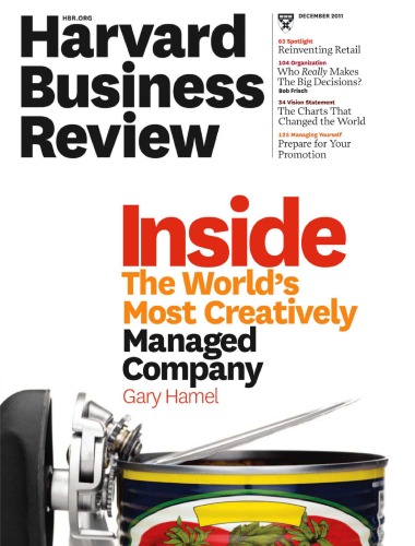 Harvard Business Review December 2011 Volume 89 Issue 12 Harvard Business Publishing Publisher
