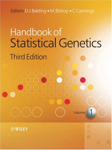 Handbook Of Statistical Genetics Volume 1 And 2 3d D J Balding