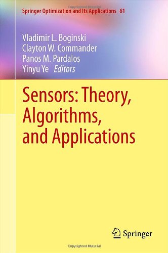 Sensors Theory Algorithms And Applications 1st Edition Vladimir L Boginski